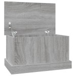 vidaXL Cutie de depozitare, gri sonoma, 50x30x28 cm, lemn prelucrat