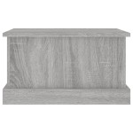 vidaXL Cutie de depozitare, gri sonoma, 50x30x28 cm, lemn prelucrat