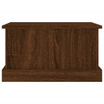 vidaXL Cutie de depozitare, stejar maro, 50x30x28 cm, lemn prelucrat vidaXL Cutie de depozitare, stejar maro, 50x30x28 cm, lemn prelucrat