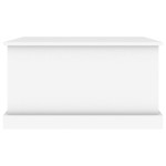 vidaXL Cutie de depozitare, alb, 70x40x38 cm, lemn prelucrat vidaXL Cutie de depozitare, alb, 70x40x38 cm, lemn prelucrat