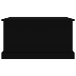 vidaXL Cutie de depozitare, negru, 70x40x38 cm, lemn prelucrat vidaXL Cutie de depozitare, negru, 70x40x38 cm, lemn prelucrat