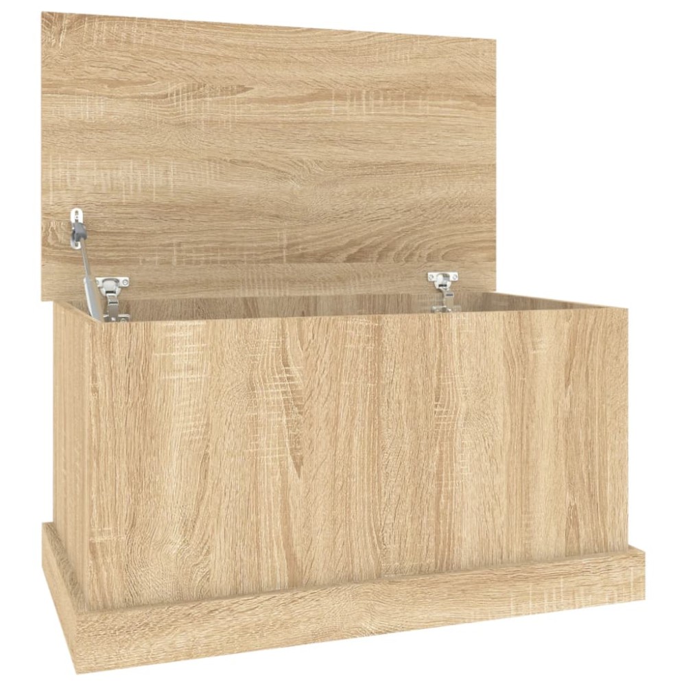 vidaXL Cutie de depozitare, stejar sonoma, 70x40x38 cm, lemn prelucrat