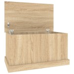vidaXL Cutie de depozitare, stejar sonoma, 70x40x38 cm, lemn prelucrat vidaXL Cutie de depozitare, stejar sonoma, 70x40x38 cm, lemn prelucrat