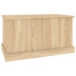 vidaXL Cutie de depozitare, stejar sonoma, 70x40x38 cm, lemn prelucrat vidaXL Cutie de depozitare, stejar sonoma, 70x40x38 cm, lemn prelucrat