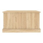 vidaXL Cutie de depozitare, stejar sonoma, 70x40x38 cm, lemn prelucrat vidaXL Cutie de depozitare, stejar sonoma, 70x40x38 cm, lemn prelucrat