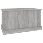 vidaXL Cutie de depozitare, gri sonoma, 70x40x38 cm, lemn prelucrat vidaXL Cutie de depozitare, gri sonoma, 70x40x38 cm, lemn prelucrat