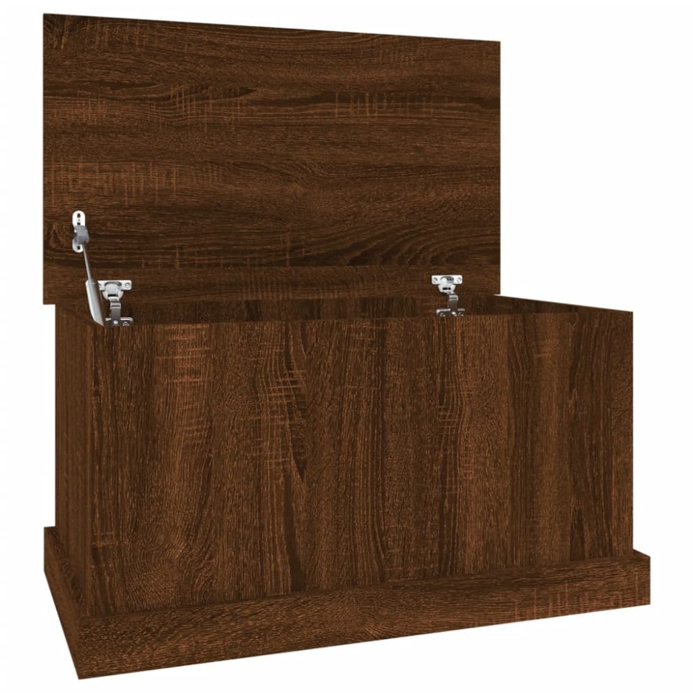 vidaXL Cutie de depozitare, stejar maro, 70x40x38 cm, lemn prelucrat
