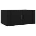 vidaXL Măsuță de cafea, negru, 80x50x36 cm, lemn compozit vidaXL Măsuță de cafea, negru, 80x50x36 cm, lemn compozit