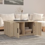 vidaXL Măsuță de cafea, stejar sonoma, 80x50x36 cm, lemn compozit vidaXL Măsuță de cafea, stejar sonoma, 80x50x36 cm, lemn compozit