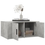 vidaXL Măsuță de cafea, gri beton, 80x50x36 cm, lemn compozit vidaXL Măsuță de cafea, gri beton, 80x50x36 cm, lemn compozit