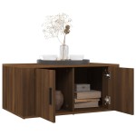 vidaXL Măsuță de cafea, stejar maro, 80x50x36 cm, lemn compozit vidaXL Măsuță de cafea, stejar maro, 80x50x36 cm, lemn compozit