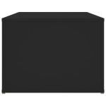 vidaXL Măsuță de cafea, negru, 100x50x36 cm, lemn prelucrat vidaXL Măsuță de cafea, negru, 100x50x36 cm, lemn prelucrat