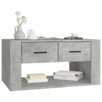 vidaXL Măsuță de cafea, gri beton, 80x50x40 cm, lemn compozit vidaXL Măsuță de cafea, gri beton, 80x50x40 cm, lemn compozit