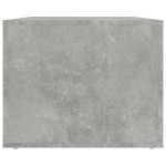 vidaXL Măsuță de cafea, gri beton, 80x50x40 cm, lemn compozit vidaXL Măsuță de cafea, gri beton, 80x50x40 cm, lemn compozit