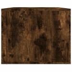 vidaXL Măsuță de cafea, stejar fumuriu, 80x50x40 cm, lemn prelucrat vidaXL Măsuță de cafea, stejar fumuriu, 80x50x40 cm, lemn prelucrat