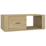 vidaXL Măsuță de cafea, stejar sonoma, 100x50,5x35 cm, lemn compozit vidaXL Măsuță de cafea, stejar sonoma, 100x50,5x35 cm, lemn compozit