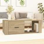 vidaXL Măsuță de cafea, stejar sonoma, 100x50,5x35 cm, lemn compozit vidaXL Măsuță de cafea, stejar sonoma, 100x50,5x35 cm, lemn compozit