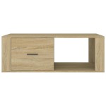 vidaXL Măsuță de cafea, stejar sonoma, 100x50,5x35 cm, lemn compozit vidaXL Măsuță de cafea, stejar sonoma, 100x50,5x35 cm, lemn compozit