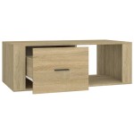 vidaXL Măsuță de cafea, stejar sonoma, 100x50,5x35 cm, lemn compozit vidaXL Măsuță de cafea, stejar sonoma, 100x50,5x35 cm, lemn compozit