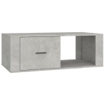 vidaXL Măsuță de cafea, gri beton, 100x50,5x35 cm, lemn compozit vidaXL Măsuță de cafea, gri beton, 100x50,5x35 cm, lemn compozit