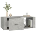 vidaXL Măsuță de cafea, gri beton, 100x50,5x35 cm, lemn compozit vidaXL Măsuță de cafea, gri beton, 100x50,5x35 cm, lemn compozit