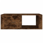 vidaXL Măsuță de cafea, stejar fumuriu, 100x50,5x35 cm, lemn compozit