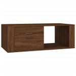 vidaXL Măsuță de cafea, stejar maro, 100x50,5x35 cm, lemn compozit vidaXL Măsuță de cafea, stejar maro, 100x50,5x35 cm, lemn compozit