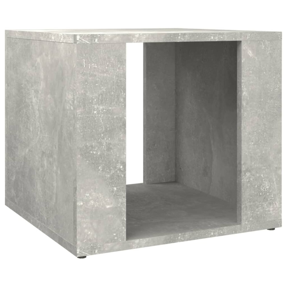 vidaXL Noptieră, gri beton, 41x40x36 cm, lemn compozit
