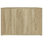 vidaXL Noptieră, stejar sonoma, 57x55x36 cm, lemn compozit vidaXL Noptieră, stejar sonoma, 57x55x36 cm, lemn compozit