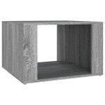 vidaXL Noptieră, gri sonoma, 57x55x36 cm, lemn compozit