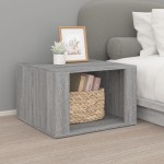 vidaXL Noptieră, gri sonoma, 57x55x36 cm, lemn compozit
