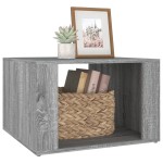 vidaXL Noptieră, gri sonoma, 57x55x36 cm, lemn compozit