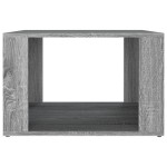 vidaXL Noptieră, gri sonoma, 57x55x36 cm, lemn compozit