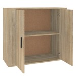 vidaXL Dulap, stejar sonoma, 80x33x70 cm, lemn compozit