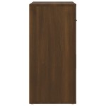 vidaXL Dulap, stejar maro, 80x33x70 cm, lemn compozit