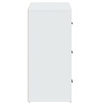 vidaXL Dulap, alb, 80x33x70 cm, lemn prelucrat