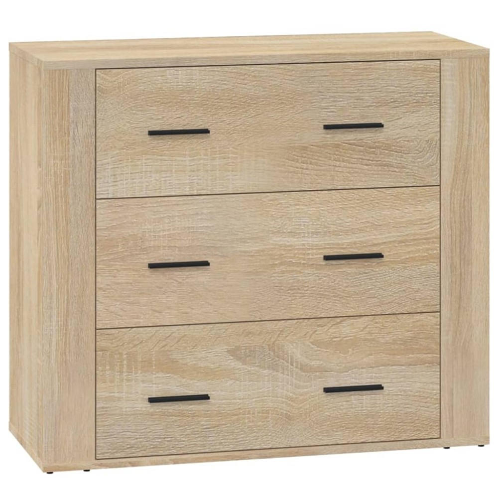 vidaXL Dulap, stejar sonoma, 80x33x70 cm, lemn compozit