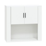vidaXL Dulap de perete, alb, 80x33x80 cm, lemn prelucrat vidaXL Dulap de perete, alb, 80x33x80 cm, lemn prelucrat