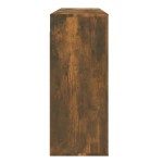 vidaXL Dulap de perete, stejar fumuriu, 80x33x80 cm, lemn prelucrat