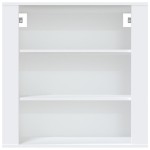 vidaXL Dulap de perete, alb, 80x33x80 cm, lemn prelucrat vidaXL Dulap de perete, alb, 80x33x80 cm, lemn prelucrat