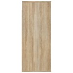 vidaXL Dulap de perete, stejar sonoma, 80x33x80 cm, lemn prelucrat