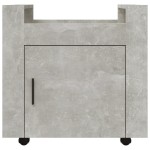 vidaXL Cărucior de birou, gri beton, 60x45x60 cm, lemn prelucrat vidaXL Cărucior de birou, gri beton, 60x45x60 cm, lemn prelucrat