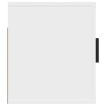 vidaXL Dulap TV cu montaj pe perete, alb, 57x34,5x40 cm vidaXL Dulap TV cu montaj pe perete, alb, 57x34,5x40 cm