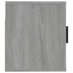 vidaXL Dulap TV montat pe perete, gri sonoma, 57x34,5x40 cm