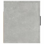 vidaXL Dulap TV montat pe perete, gri beton, 80x34,5x40 cm