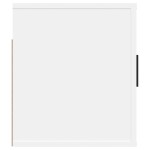 vidaXL Dulap TV montat pe perete, alb, 100x34,5x40 cm