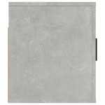 vidaXL Dulap TV montat pe perete, gri beton, 100x34,5x40 cm