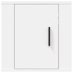 vidaXL Dulap TV montat pe perete, alb, 40x34,5x40 cm