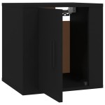vidaXL Dulap TV montat pe perete, negru, 40x34,5x40 cm