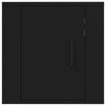 vidaXL Dulapuri TV montate pe perete, 2 buc., negru, 40x34,5x40 cm vidaXL Dulapuri TV montate pe perete, 2 buc., negru, 40x34,5x40 cm